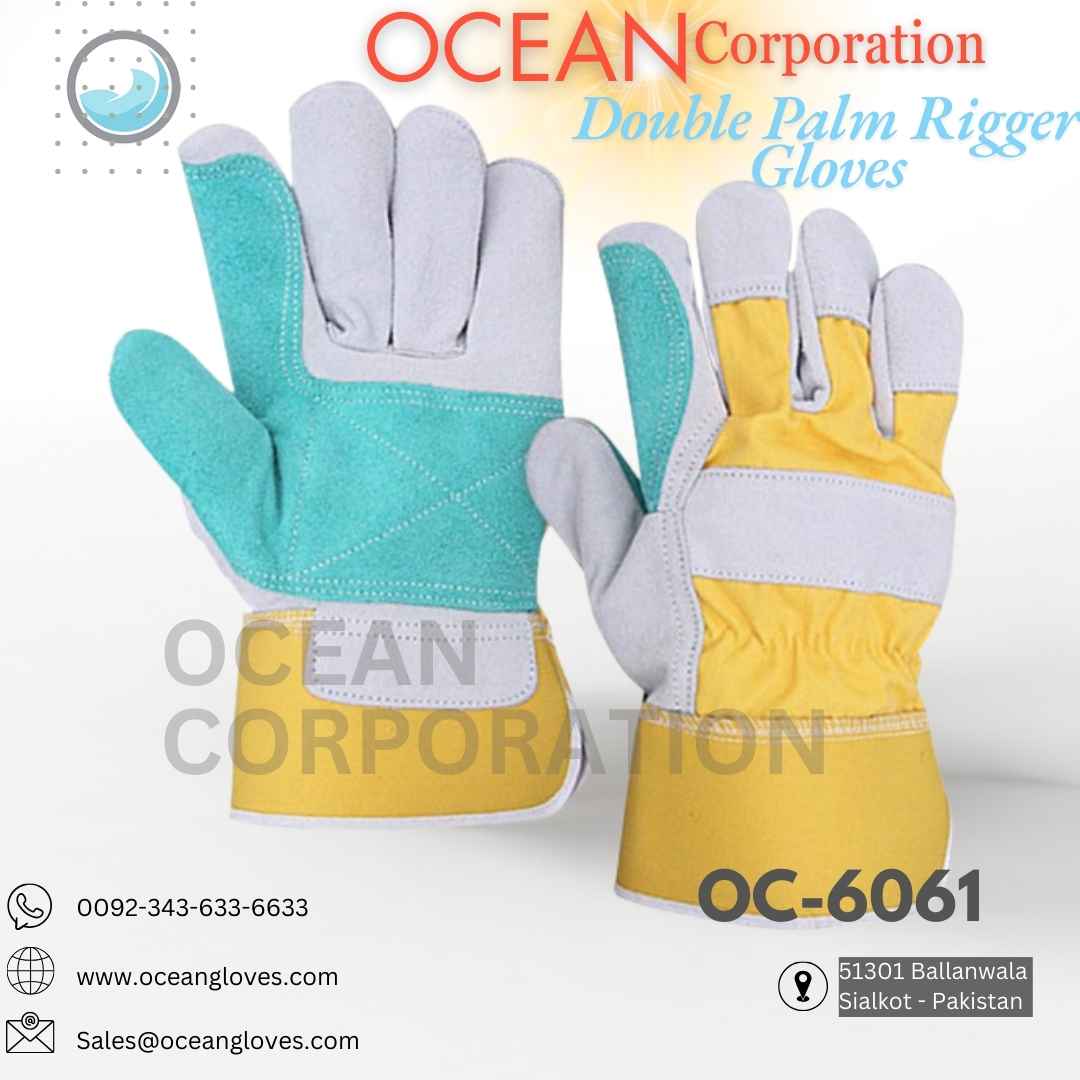 Rigger-gloves-double-palm-en388-sialkot ocean-gloves-double-palm-construction-sialkot-en388