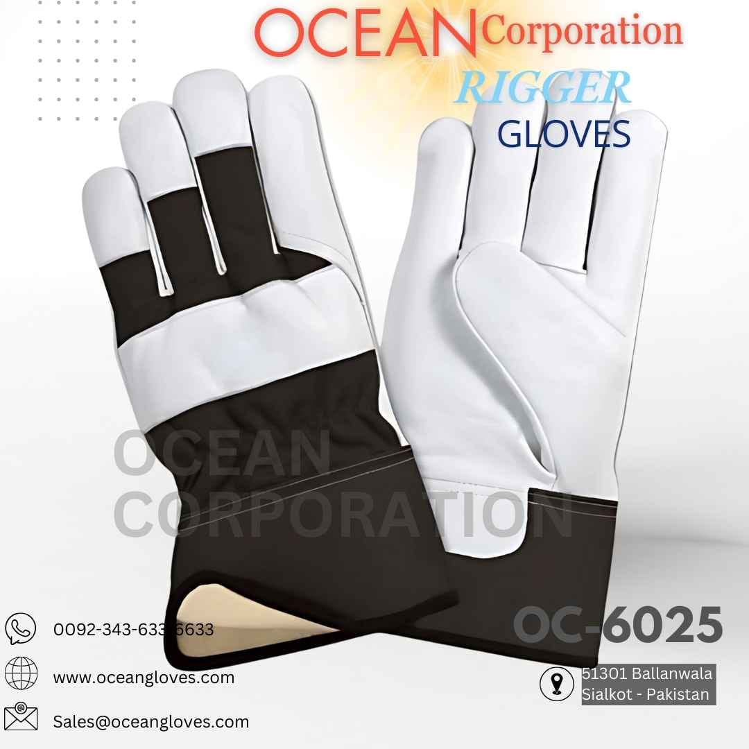 owhide Rigger Gloves for Heavy Duty Work – Leather Gloves Wholesale Cowhide Rigger Gloves with reinforced thumb and knuckle guard for heavy-duty work