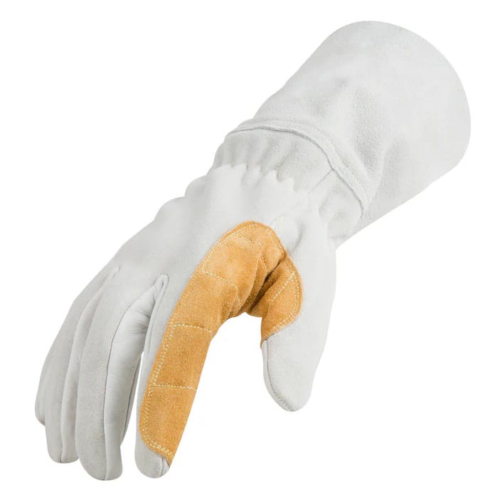 MIG Welding Gloves Pakistan | Export Quality | Ocean Gloves ocean-gloves-kevlar-threading-mig-welding-sialkot-en388-export