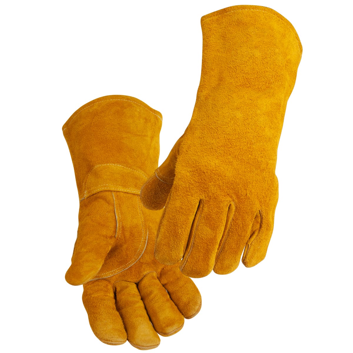 Stick welding gloves for mining industry – EN388/CE certified export ocean-gloves-mining-stick-welding-split-cowhide-cushion-core-en388-export