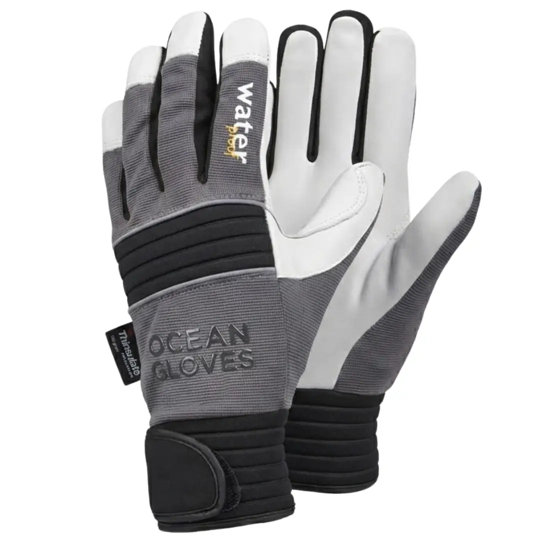 Waterproof Thermal Assembly Gloves -30°C Waterproof Thermal Assembly Gloves with 3M Thinsulate lining and goatskin palm manufactured by Ocean Gloves Pakistan.